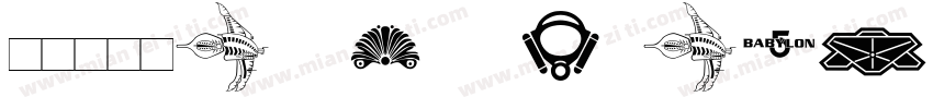 文鼎俏黑體B5Std Black字体转换